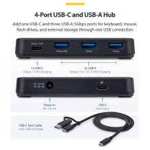 „StarTech.com“ 311UE-USB-HUB sąsajos šakotuvas