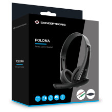 Conceptronic POLONA06B3T headphones / headset Conceptronic POLONA06B3T headphones / headset