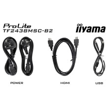 „iiyama TF2438MSC-B2“ jutiklinis valdymo skydelis „iiyama TF2438MSC-B2“ jutiklinis valdymo skydelis