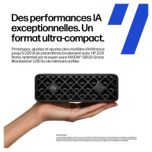HP ZGX NANO G1n AI Mini GB10 Nvidia Blackwell / 128GB / 2TBSSD / DGX WLAN HP ZGX NANO G1n AI Mini GB10 Nvidia Blackwell / 128GB / 2TBSSD / DGX WLAN