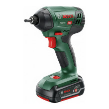 Akumuliatorinis smūginis gręžtuvas-suktuvas „Powertools AdvancedImpact 18“ (žalia / juoda, 2 x ličio jonų akumuliatoriai