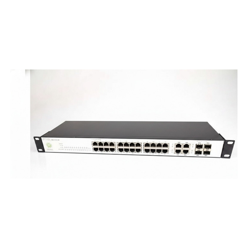 ZyXEL GS1100-24ES 24 Port Gigabit Unman. Switch with DIP select.