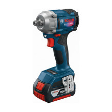 Akumuliatorinis smūginis veržliasukis GDS 18V-350 Professional (be įrankio), 18 voltų (mėlynas, be akumuliatoriaus ir įk