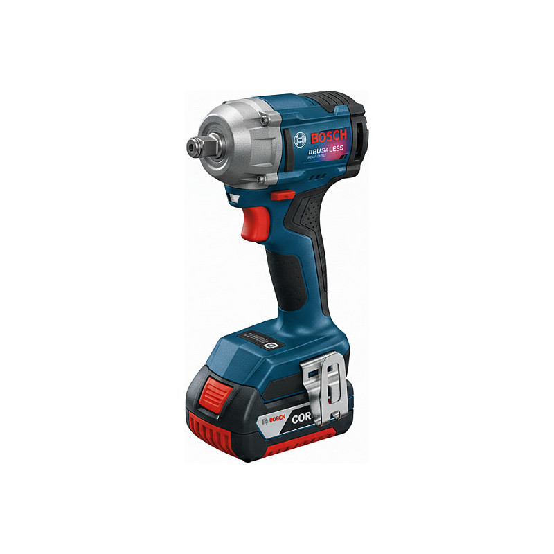 Akumuliatorinis smūginis veržliasukis GDS 18V-350 Professional (be įrankio), 18 voltų (mėlynas, be akumuliatoriaus ir įk