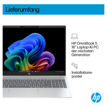 HP OmniBook 5 16-ag1153ng RYZ AI 5 340 / 16GB / 512SSD / W11 Home HP OmniBook 5 16-ag1153ng RYZ AI 5 340 / 16GB / 512SSD / W11 Home