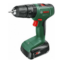 Akumuliatorinis smūginis gręžtuvas-suktuvas „EasyImpact 18V-38“ (žalia / juoda, ličio jonų akumuliatorius 2,0 Ah, dėklas