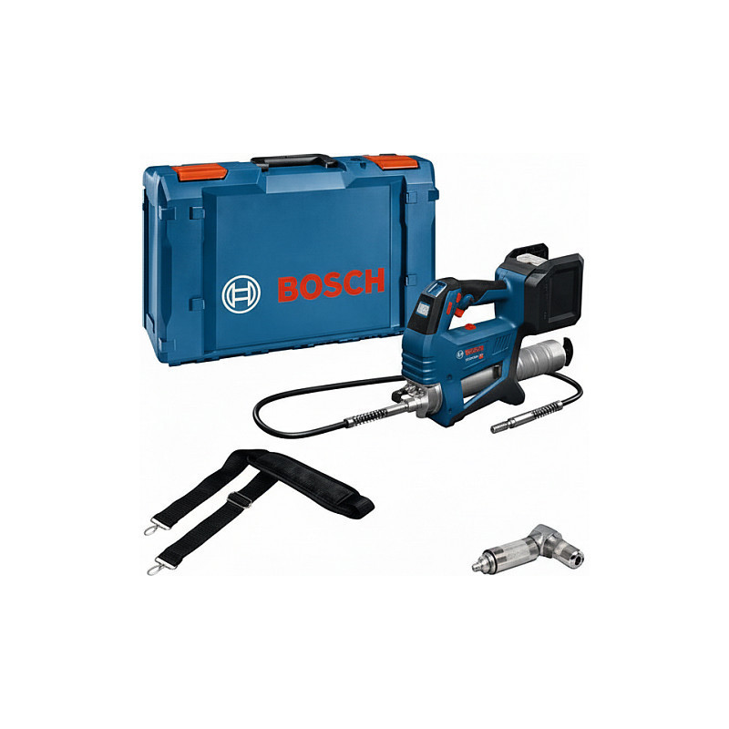 Powertools Cordless Grease Gun GFP 18V-10 Professional solo, 18 Volt (blue / black, without battery and charger, in XL-B