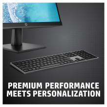 HP 975 USB+BT dviejų režimų belaidė klaviatūra (DE) HP 975 USB+BT dviejų režimų belaidė klaviatūra (DE)