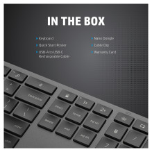 HP 975 USB+BT Dual-Mode Wireless Keyboard (DE) HP 975 USB+BT Dual-Mode Wireless Keyboard (DE)