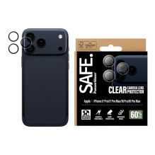 PanzerGlass SAFE. by ® Camera Lens Protector Transparent iPhone 17 Pro, iPhone 17 Pro Max, iPhone 16 Pro, 16 Pro Max