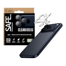 PanzerGlass SAFE. by ® Camera Lens Protector Transparent iPhone 17 Pro, iPhone 17 Pro Max, iPhone 16 Pro, 16 Pro Max