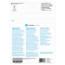 HP kasdienis blizgus fotopopierius – 100 lapų / A4 / 210 x 297 mm HP kasdienis blizgus fotopopierius – 100 lapų / A4 / 210 x 297 mm
