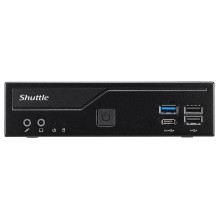 „Shuttle XPС slim DH610V2“ asmeninis kompiuteris / darbo stotis su „barebone“