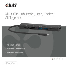CLUB3D CSV-2553 interface hub CLUB3D CSV-2553 interface hub