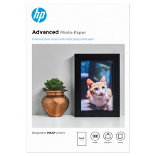 HP Advanced Glossy Photo Paper-100 sht / 10 x 15 cm borderless HP Advanced Glossy Photo Paper-100 sht / 10 x 15 cm borderless