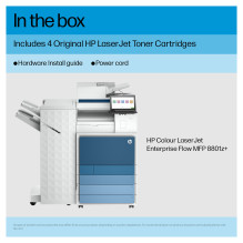 HP Clr LaserJet Ent Flw MFP8801z+ Prntr