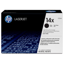 HP 14X High Yield Black Original LaserJet toner cartridge HP 14X High Yield Black Original LaserJet toner cartridge