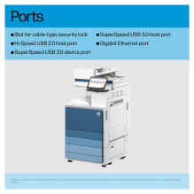 HP Clr LaserJet Ent Flw MFP 8801z spausdintuvas