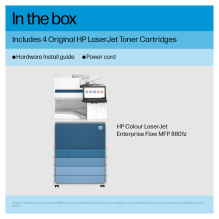 HP Clr LaserJet Ent Flw MFP 8801z spausdintuvas