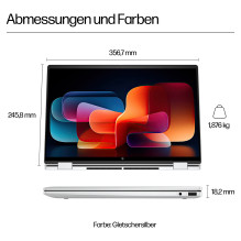 HP ENVY x360 16-ac0177ng CU7 155U / 16GB / 512SSD / W11 Home Touch HP ENVY x360 16-ac0177ng CU7 155U / 16GB / 512SSD / W11 Home Touch