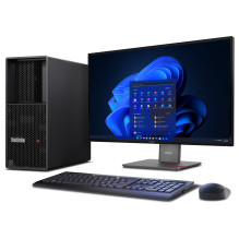 „Lenovo ThinkStation P3 Tower“ 2 kartos kompiuteris