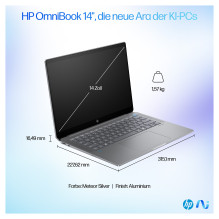 HP OmniBook Ultra AI PC 14-fd0191ng RYZ AI 9 365 / 16GB / 1TBSSD / W11 Home Touch HP OmniBook Ultra AI PC 14-fd0191ng RYZ AI 9 365 / 16GB / 1TBSSD / W11 Home Touch