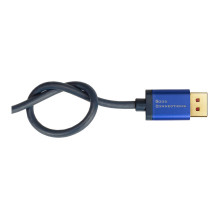 „Good Connections“ kabelis DP1.4-St.-HDMI2.0-St., mėlynas, 3 m „Good Connections“ kabelis DP1.4-St.-HDMI2.0-St., mėlynas, 3 m