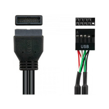 „Alcasa 5021-PST4“ vidinis USB kabelis „Alcasa 5021-PST4“ vidinis USB kabelis