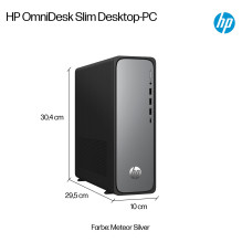 HP Omnidesk Slim stacionarus kompiuteris S03-0153ng i5-14400 / 16GB / 512SSD / W11 Home