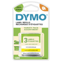 DYMO LetraTag etikečių klijavimo juostelės, 3 vnt. pakuotėje DYMO LetraTag etikečių klijavimo juostelės, 3 vnt. pakuotėje