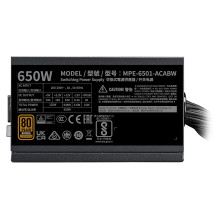Cooler Master MWE Bronze 650 V3 230V power supply unit