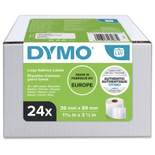 DYMO LW - Large Address Labels - 36 x 89 mm - S0722390 DYMO LW - Large Address Labels - 36 x 89 mm - S0722390