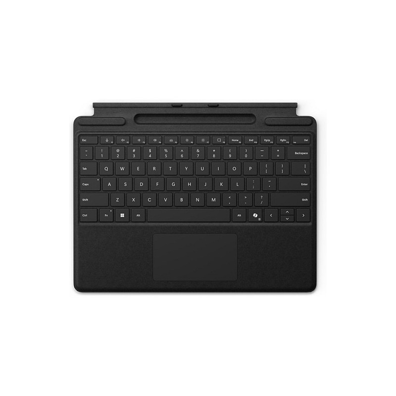 „Microsoft Surface Pro“ klaviatūra su rašiklio saugykla