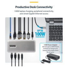 StarTech.com 199UE-USBC-DOCK laptop dock / port replicator
