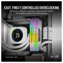 „Corsair Vengeance RGB CMH32GX5M2B6000Z30W“ atminties modulis