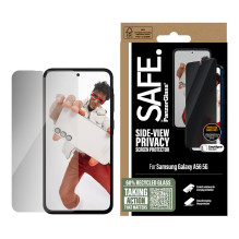 „PanzerGlass SAFE. by ®“ dvipusis privatumo ekrano apsauginis dėklas „Samsung Galaxy A56 5G“, itin platus pritaikymas su