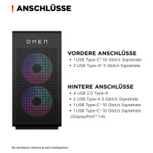HP OMEN žaidimų kompiuteris GT16-1173ng RYZ7 9800X3D / 64GB / 2TBSSD / 9700XT / W11 Home HP OMEN žaidimų kompiuteris GT16-1173ng RYZ7 9800X3D / 64GB / 2TBSSD / 9700XT / W11 Home