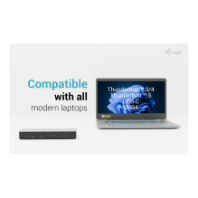 i-tec TB4INTGDUAL4KDOCPD laptop dock / port replicator