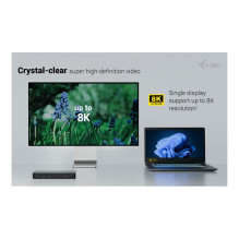 i-tec TB4INTGDUAL4KDOCPD laptop dock / port replicator