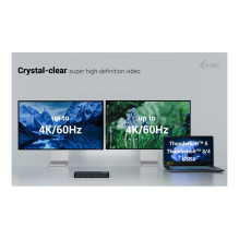 i-tec TB4INTGDUAL4KDOCPD nešiojamojo kompiuterio dokas / prievadų replikatorius