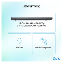 HP OmniBook Ultra Flip 14-fh0173ng su HDMI adapteriu ir rašikliu CU7 258V / 32GB / 1TBSSD / W11 Home Touch HP OmniBook Ultra Flip 14-fh0173ng su HDMI adapteriu ir rašikliu CU7 258V / 32GB / 1TBSSD / W11 Home Touch