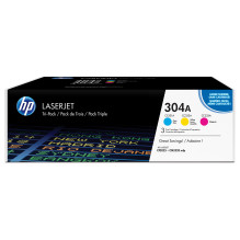 HP 304A 3 vnt. pakuotėje...