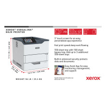 „Xerox VersaLink B620V_DN“ lazerinis spausdintuvas
