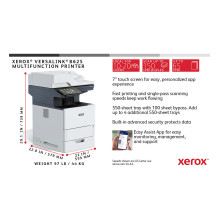 „Xerox VersaLink B625V_DN“ daugiafunkcis spausdintuvas