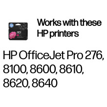 HP 951 purpurinė „Officejet“ rašalo kasetė HP 951 purpurinė „Officejet“ rašalo kasetė
