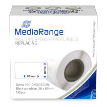 MediaRange ge Schriftband...