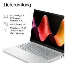 HP OmniBook 3 Next Gen AI 16-bv0074ng RYZ AI 7 445 / 32GB / 1TBSSD / W11 Pagrindinis HP OmniBook 3 Next Gen AI 16-bv0074ng RYZ AI 7 445 / 32GB / 1TBSSD / W11 Pagrindinis