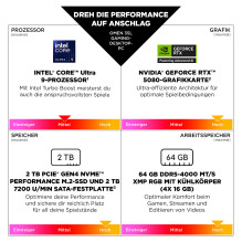 HP OMEN žaidimų kompiuteris GT16-0168ng CU7 265F / 32GB / 1TBSSD / RTX5080 / W11 Home