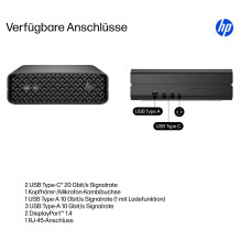 HP Z2 Mini G1i CU7 265K / 64GB / 1TBSSD / RTX PRO 2000 / W11 Pro 1J Gar (DE) HP Z2 Mini G1i CU7 265K / 64GB / 1TBSSD / RTX PRO 2000 / W11 Pro 1J Gar (DE)
