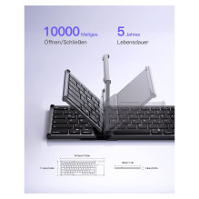 Inateck KB06101_STEEL GRAY keyboard